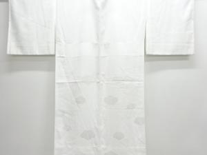 葉模様織り出し単衣長襦袢